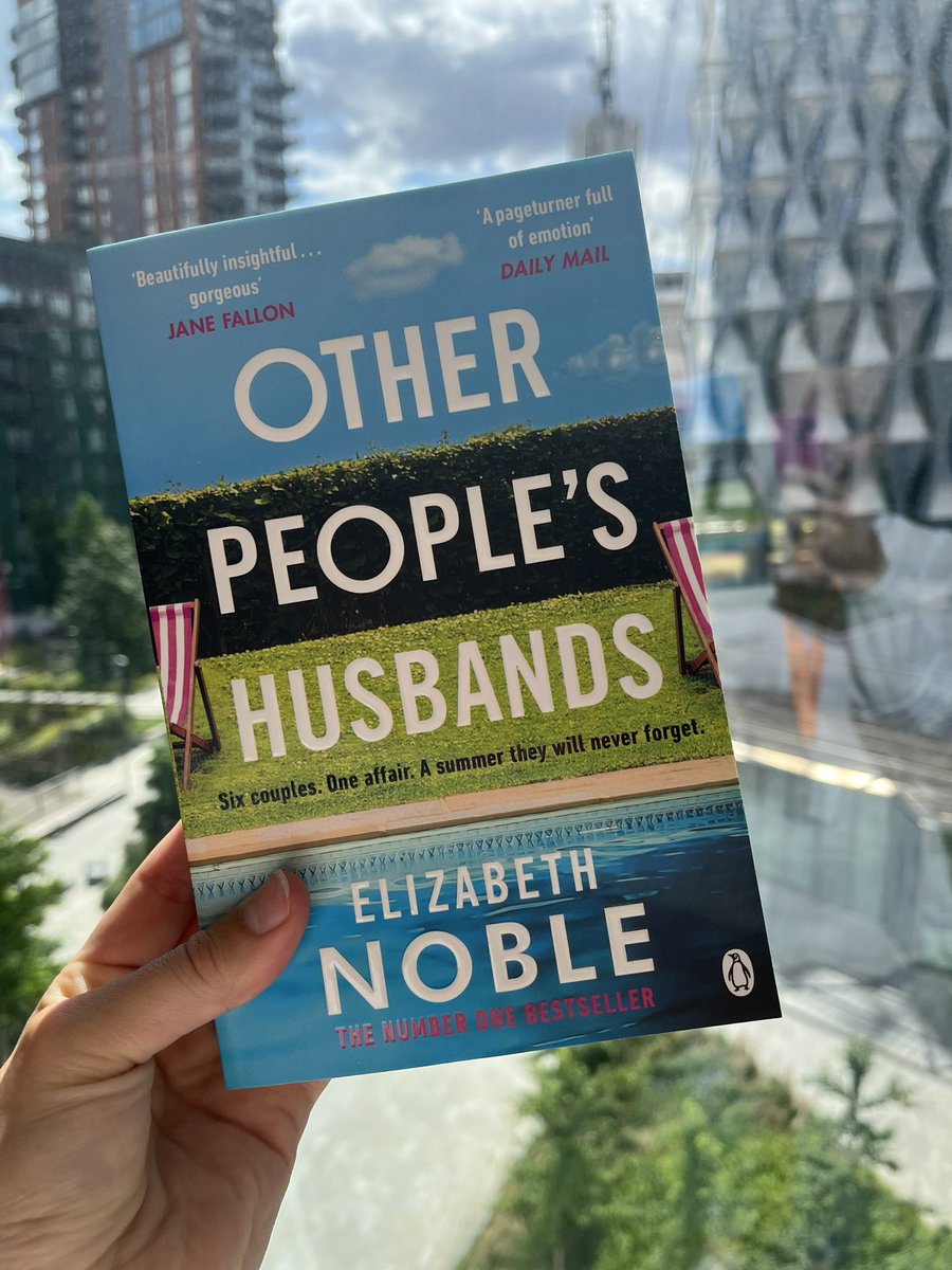 Summer reading sorted ☀️

We have 10 copies of #OtherPeoplesHusbands by Elizabeth Noble to giveaway. To get your hands on a copy, tell us your dream holiday destination below! 

18+, UK only. Winners will be contacted by DM on 2 August 2023.