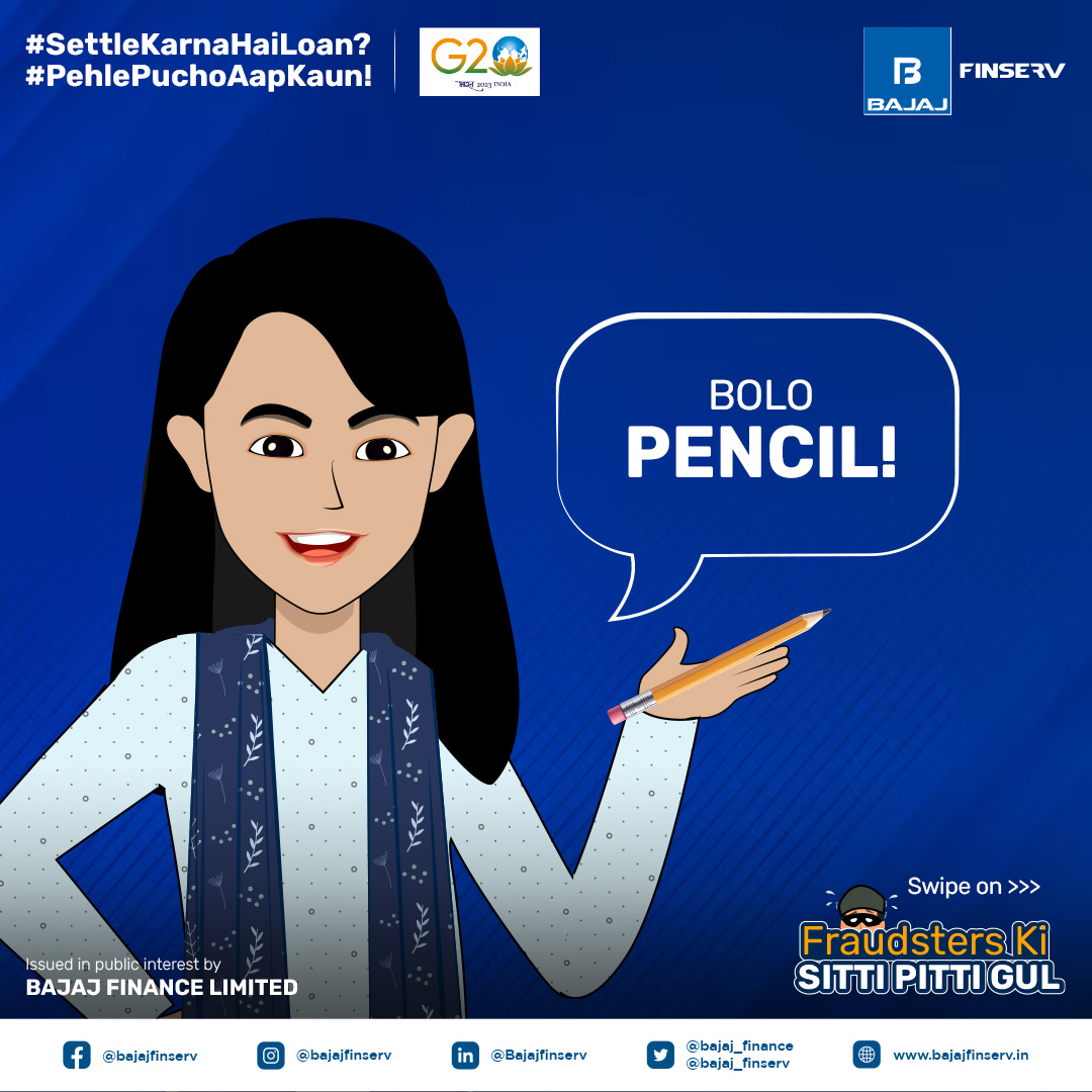 Bajaj_Finance's tweet photo. Listen to Miss Sayani and only take advice from your banks and financial institutions about settlement of loans. Third Party Loan Settlement entities cannot help you settle your debt.

For more information: https://t.co/lPTUX73X8y https://t.co/Pj0xVLUEsG