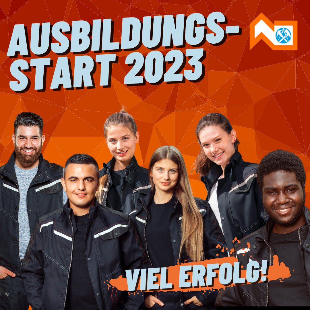 DDVNR's tweet photo. 🚀 Wir wünschen allen Auszubildenden einen guten Start in das Ausbildungsjahr 2023. Zusammen für die Zukunft 💪 #Dachdeckerhandwer2023 #Ausbildung2023 https://t.co/chWRIlMk9O