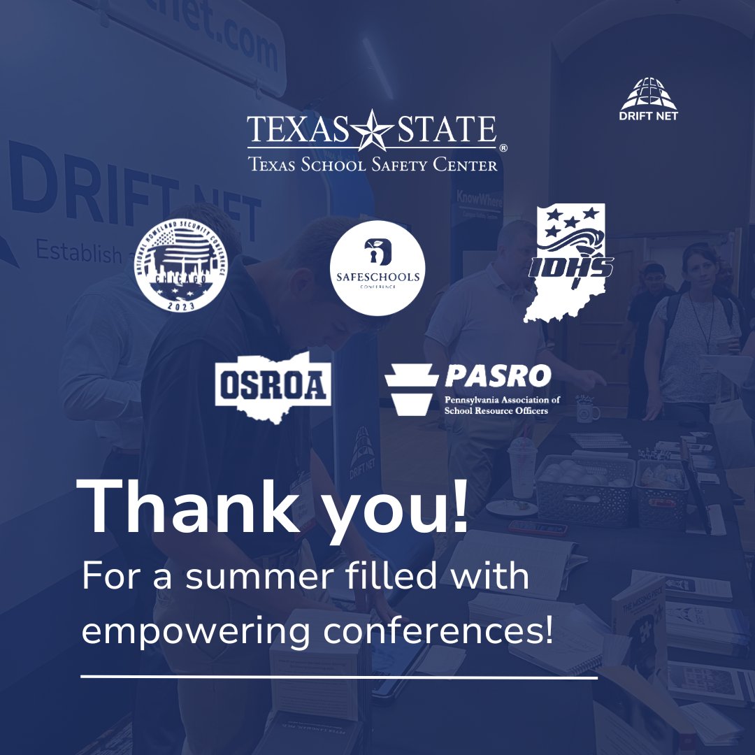 driftnetinc's tweet photo. With the end of conference season, we reflect on everything we have learned, the relationships we have made, and the community of like-minded safety professionals who share Drift Net's mission. 🚀 https://t.co/NTs2kW6pDp