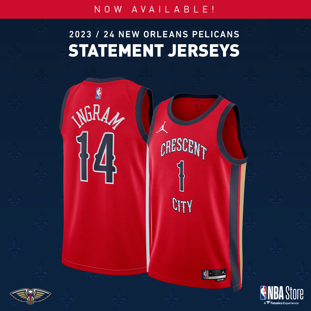 NBA Store on X: Our Crescent City Statement Jerseys are here! Grab yours  today! 😎💯 / X