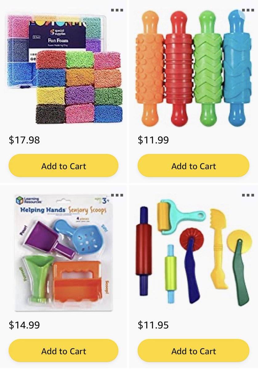 niknikteach's tweet photo. @LetsPlayPreK @DonorsChoose @amazon @Scholastic Thank you so much for your support!

I’m a 2nd year Special Ed teacher and will be teaching a PK-2 Autism class! 

I’d LOVE to get these items cleared! The top 2 will be used in my calm corner. The rest will be used for sensory bins! 😊 #JohnClearMyList

https://t.co/29JFRcoB0x https://t.co/PZWmZHlEpE