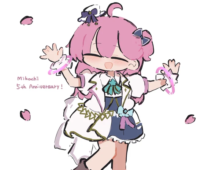 5周年おめでとうございます   #miko_Art