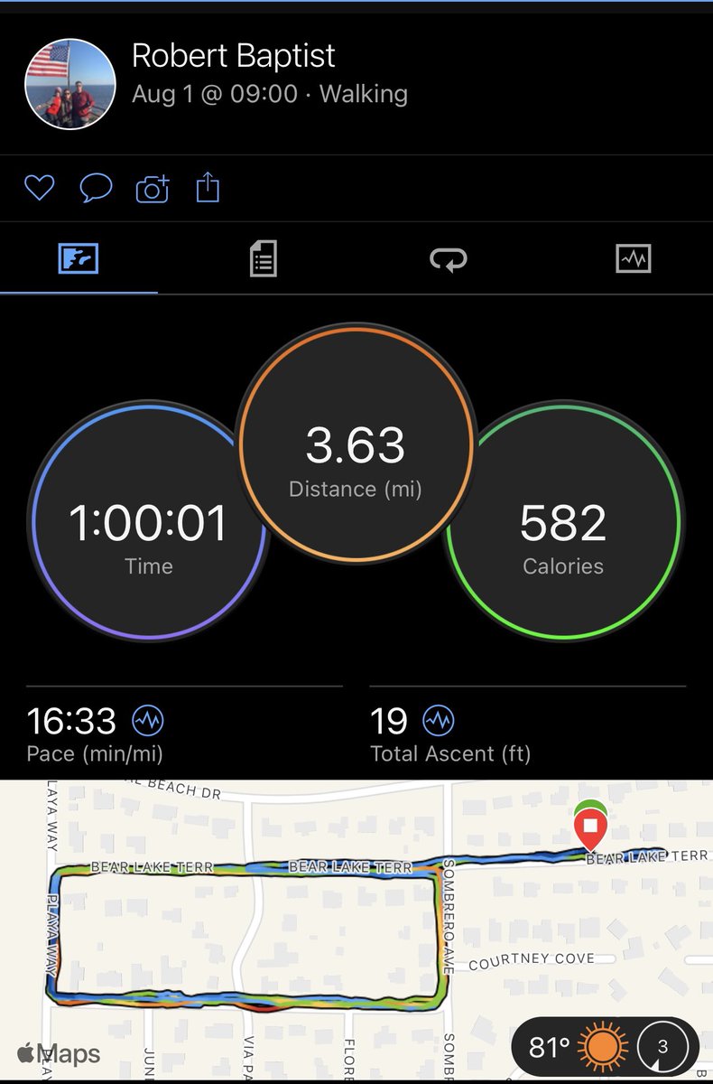 RobertBaptist's tweet image. Decided to #ruck this morning. 1 hour with 22lbs vest. Goal is to increase to 50lbs vest and 5miles within 1hr. #workout #TrainingTuesday
