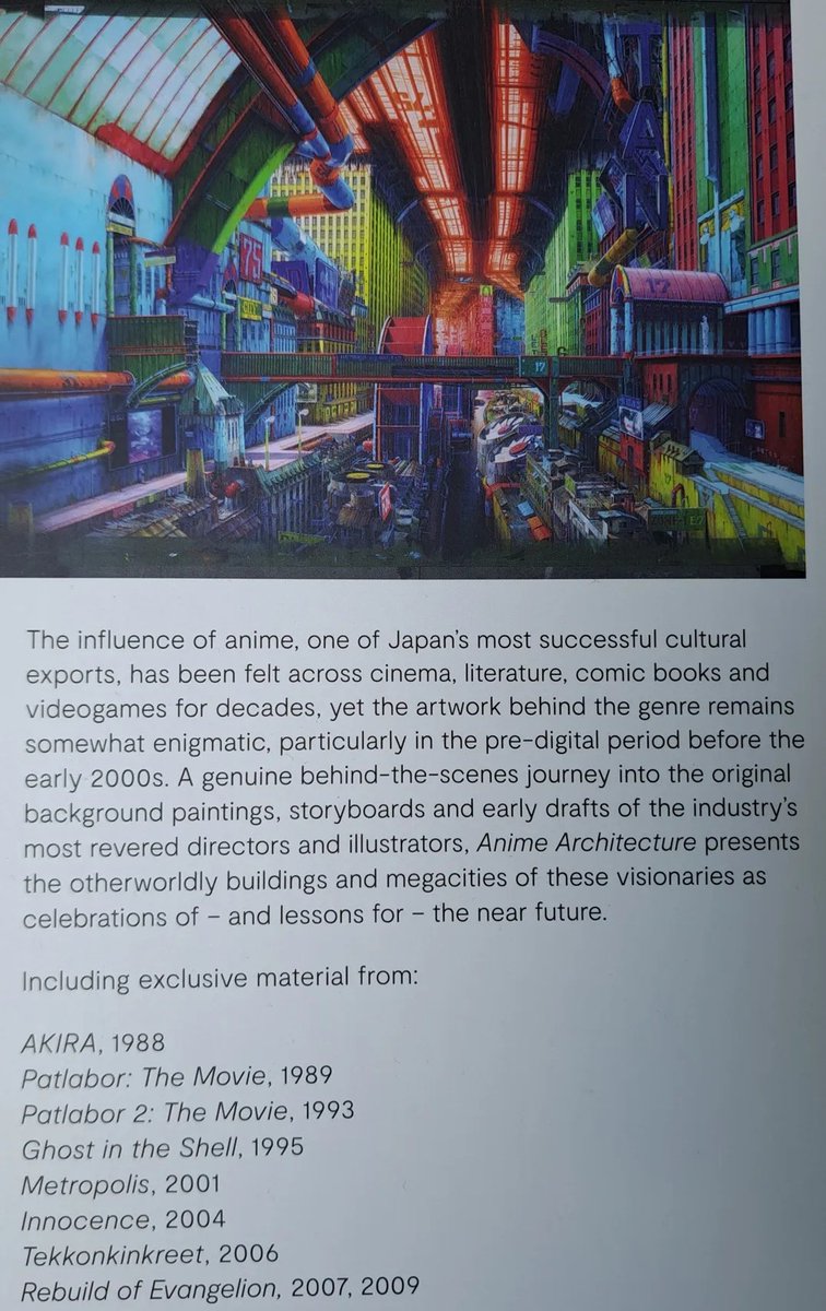 SendaiBooksEU's tweet photo. Novo livro disponível em nossa loja: #AnimeArchitecture de @reallyriekeles. Examplares autografados e com portes grátis!

https://t.co/eT4uMXLAPo https://t.co/ArB1mqjdU2