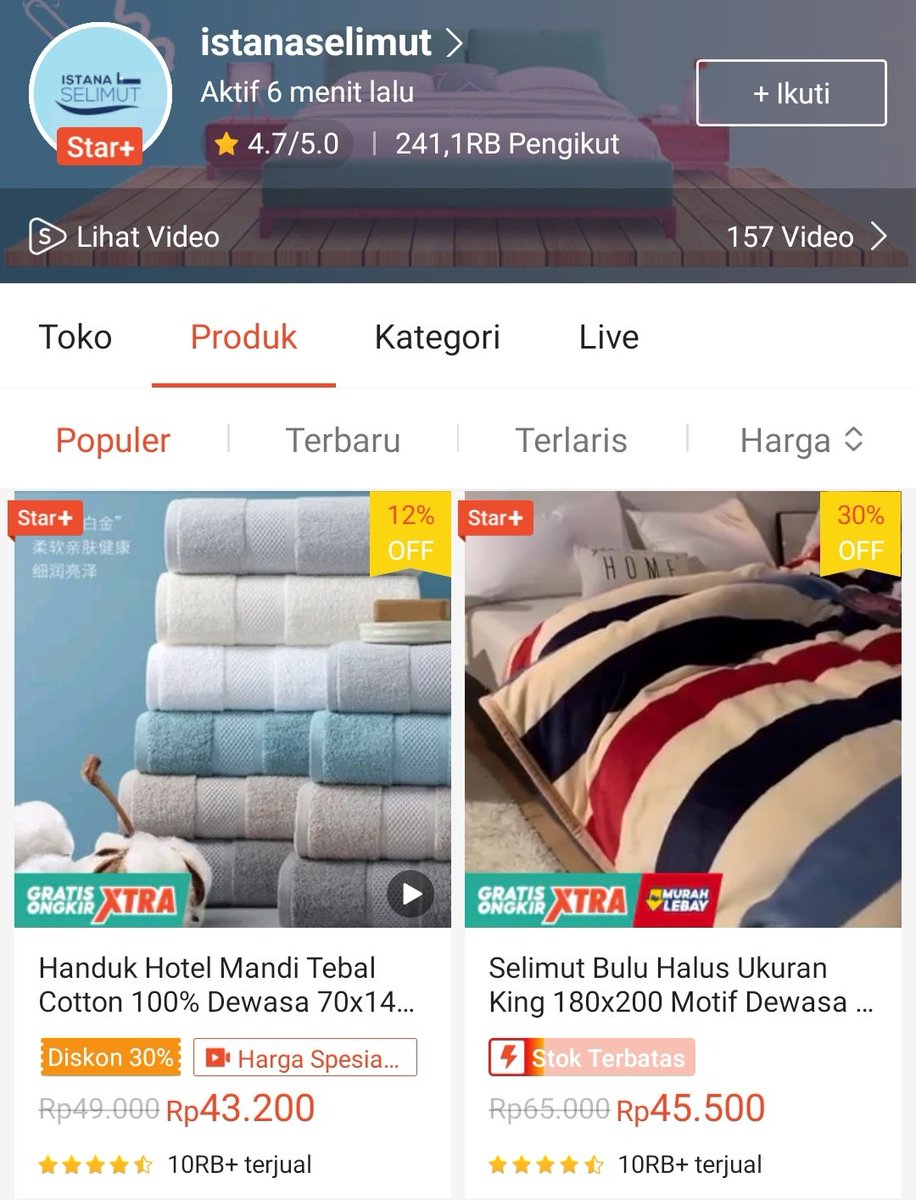 RacunBelanja's tweet photo. Rekomendasi checkout voucher shopee live diskon 50% maksimal Rp25.000
📌 Sedang Live

Handuk &amp; selimut

Istanaselimut
https://t.co/tNb0UCFDce https://t.co/kqVRvZLVYu
