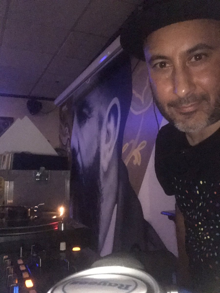 rayeesmusic's tweet photo. Fail We May, Sail We Must!

Love this DJ booth! 

The Guv’nor is still with us in spirit 🖤 https://t.co/6Irj765lTo