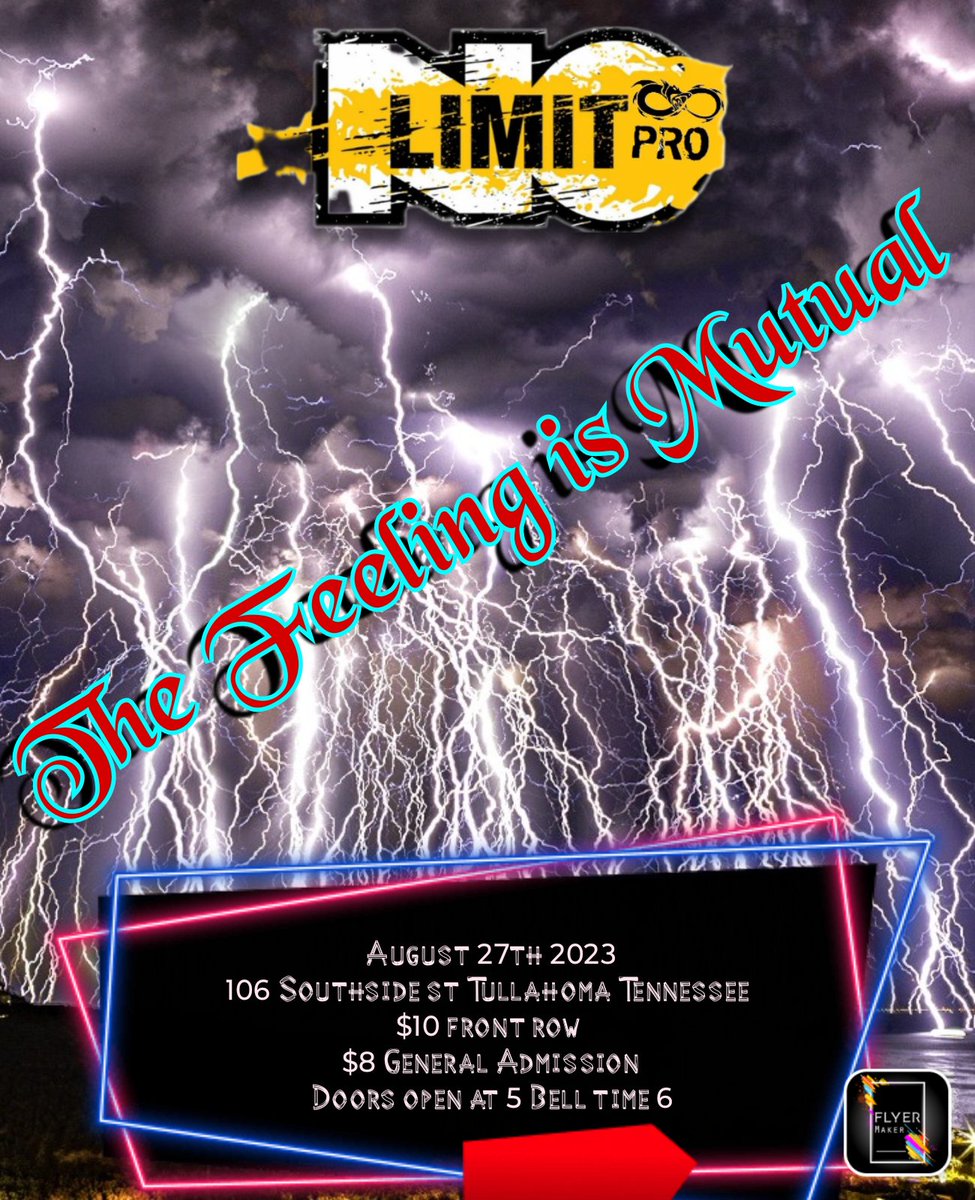 NoLimitPro2's tweet photo. #bangeralert #thefeelingismutual #nlpw #NLPW #NOLIMITPROTN https://t.co/CivcNku91Z