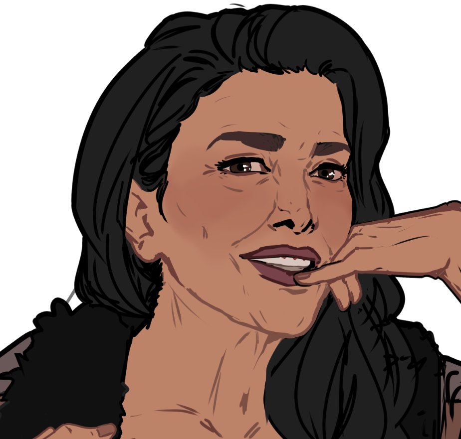 PANTieStalker's tweet photo. welp, my finger slipped. I watched #TheExpanse with @SensasQueer and we both might like #ChrisjenAvasarala a regular amount. 👀 She also made a drawing with Chrisjen x Bobbie. It's so cute!!! ♥ X3 https://t.co/y3zNFRmC9w