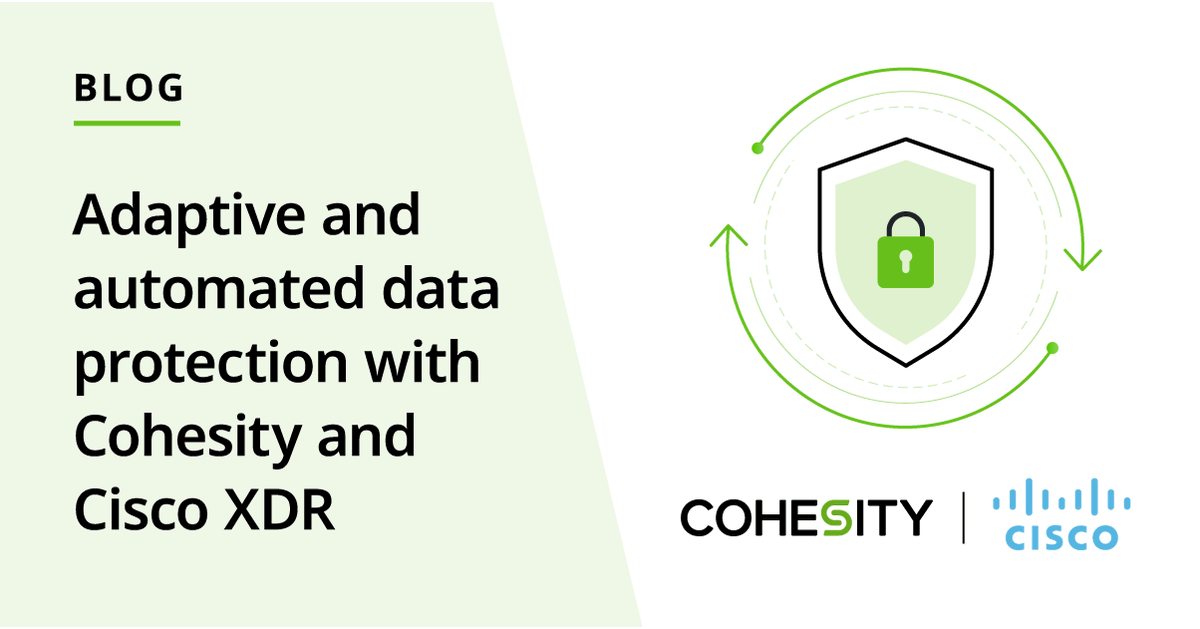 TimDesai's tweet photo. #Cohesity https://t.co/fx2l2A6ePo
