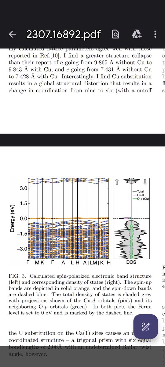 emeskey's tweet photo. outstanding work by @sineatrix 

how does the spin polarized band at fermi level form cooper pairs ? what can be said about the superconductor's properties from the band structure? 
do the uncertainties of atomistic simulations in getting band gaps right apply to this method ? https://t.co/zHyVvcpYCS