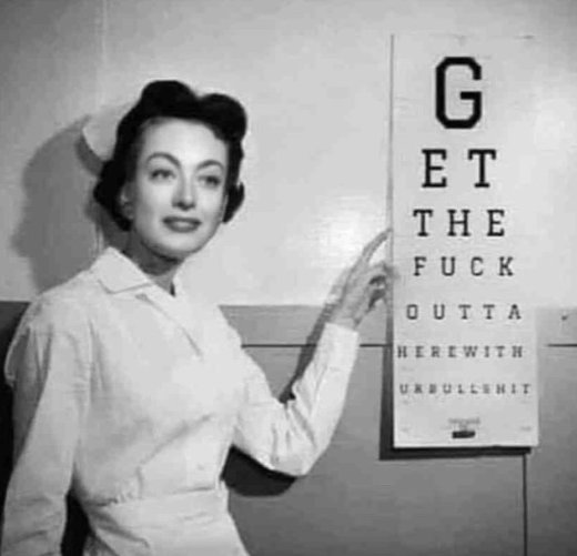 I'm not allowed to look at your tweets.