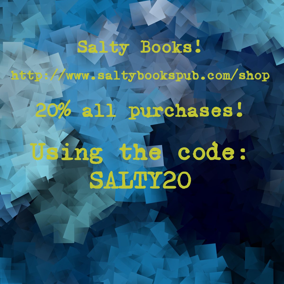 Hey all! Signed copies of most of my books are on sale through Salty Books Pub.  
saltybookspub.com/shop
Sale runs through my birth-month of September.
Thanks for reading!
#discount #sale #books #saltybooks #greatclivette #clivette #saltybookspub #macbride