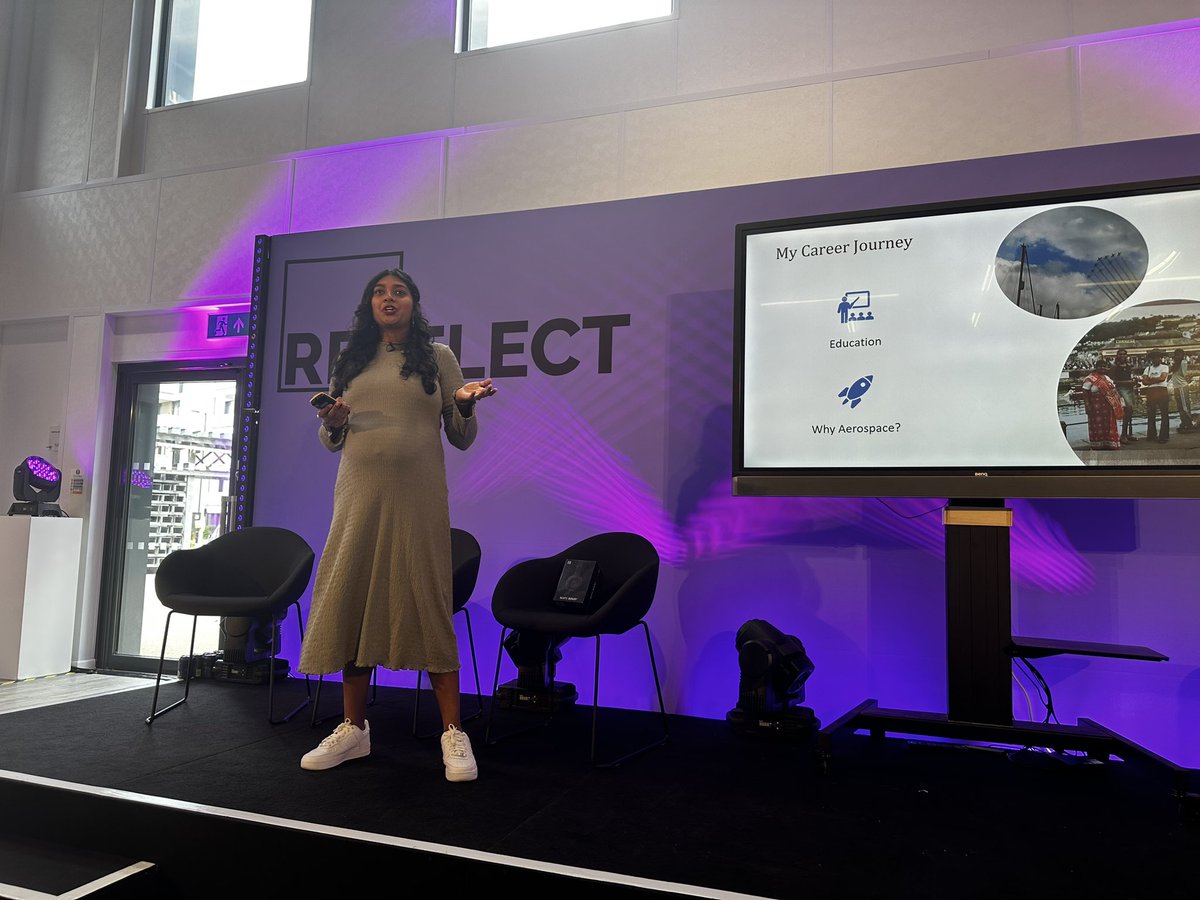 WeAreRSGroup's tweet photo. Next up we have Krystina Pearson-Rampeearee, a multi-award winning Chartered Engineer and STEM Ambassador who works as an Engineering Team Lead at @BAESystemsplc and owns her own small business @AviateHerUK
Watch now at: https://t.co/MtTDl9BVxr
#REflect2023 #GEMinSTEM https://t.co/nvXzAgozNx
