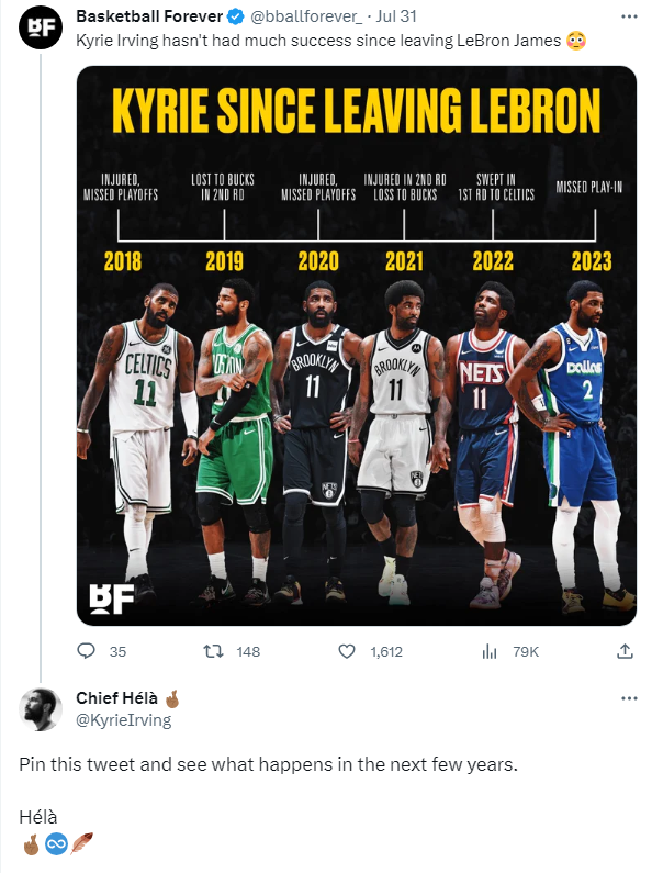 kyrie tweet