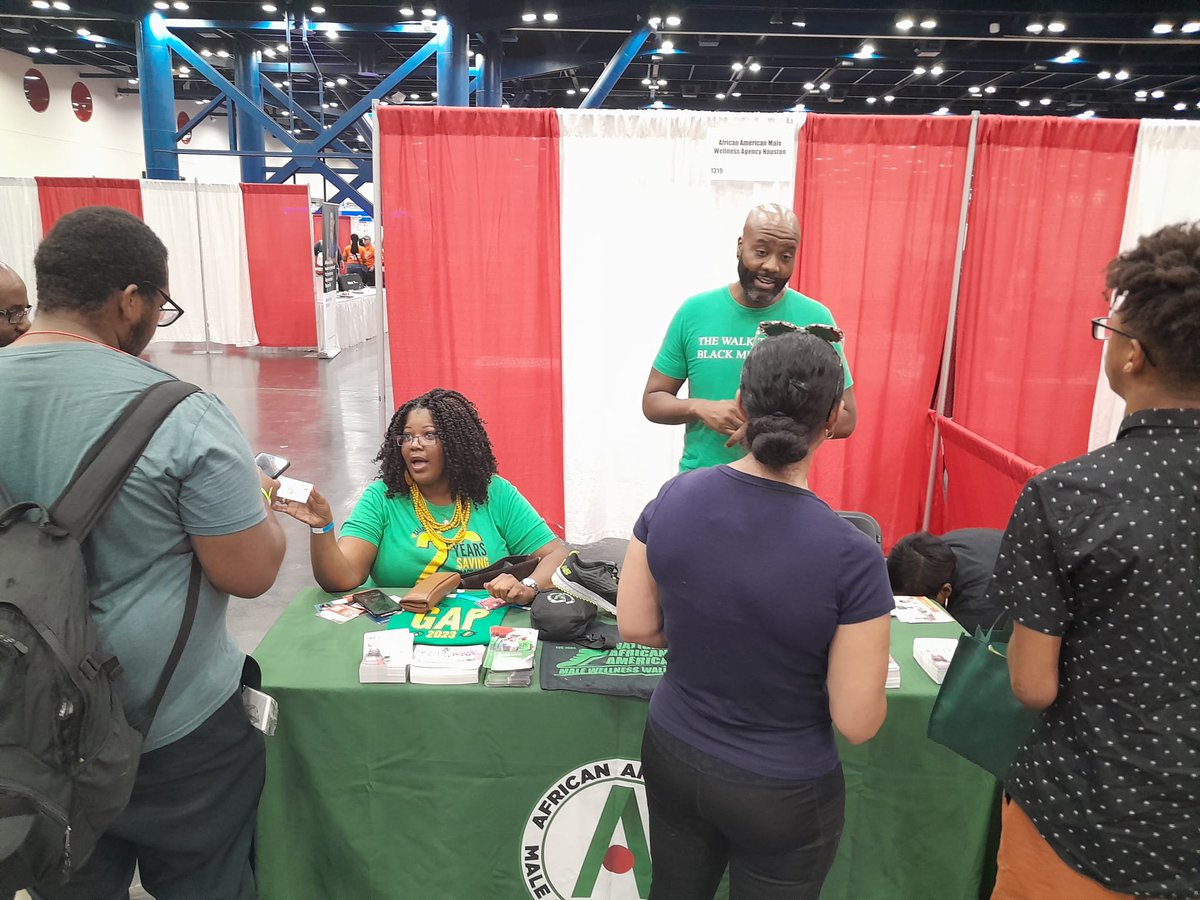 diel_pi's tweet photo. DIELBNews - Participation of the African American Male Wellness Agency Houston at the National Urban League Annual Conference

@mwfryd , an enthusiastic volunteer with the agency, took part in this event held at the Convention Center on Saturday, July 29, 2023. https://t.co/0WDpW8Wqdo