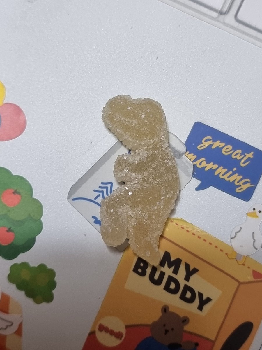 허창현 씨가 보면 비명 지를 티라노 젤리
공룡으로서의 기백이 하나도 없도다