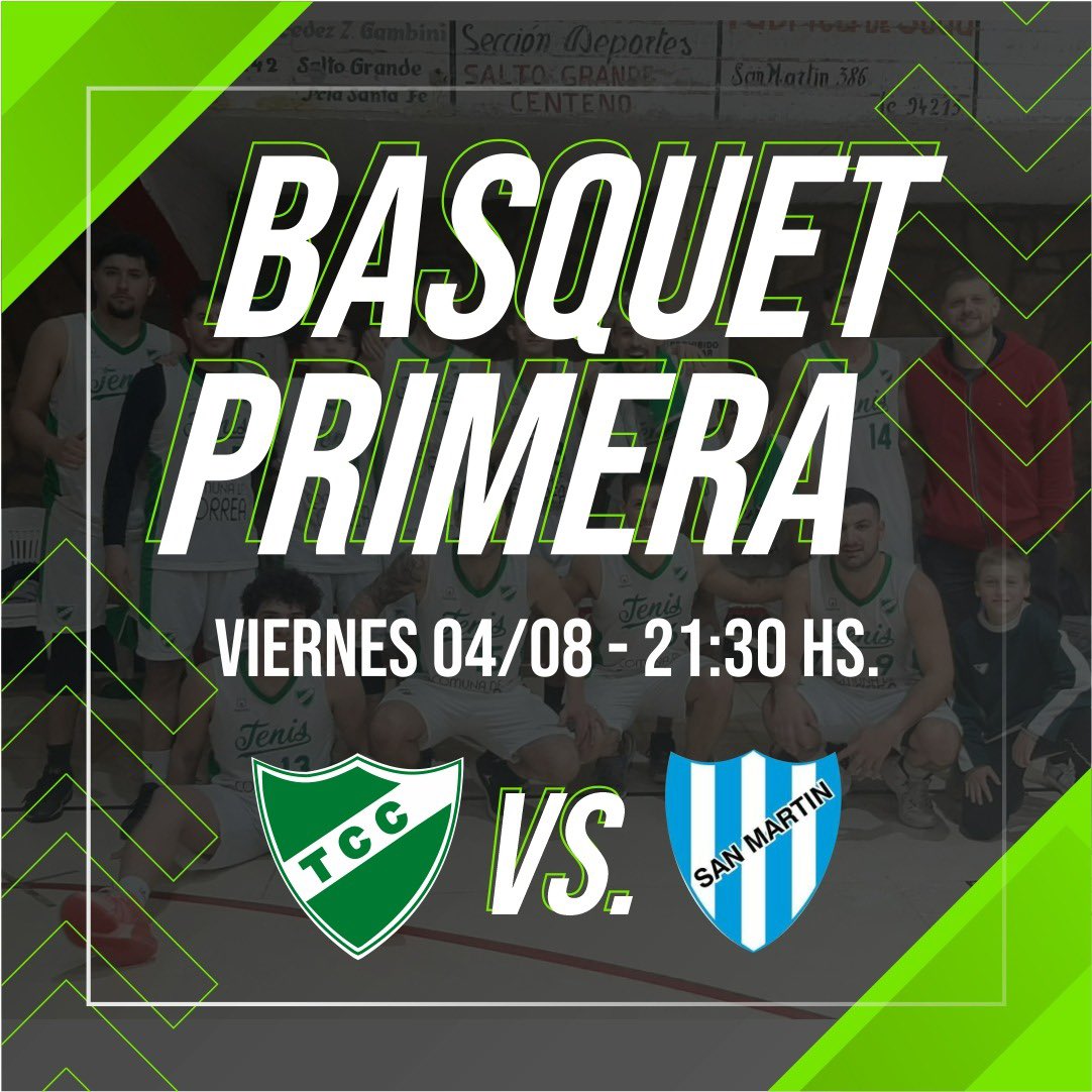 🏀 No hay dos sin tres? 
Este Viernes Los Voladores reciben a San Martín de Marcos Juárez luego de dos triunfos, para disputar la tercer fecha del torneo! 
🙌🏻 Planazo para el Viernes 21:30hs en el 20 de Junio!! Vení a alentar a Los Voladores!!! 💪🏻💚
#basquet #tcc #deporte