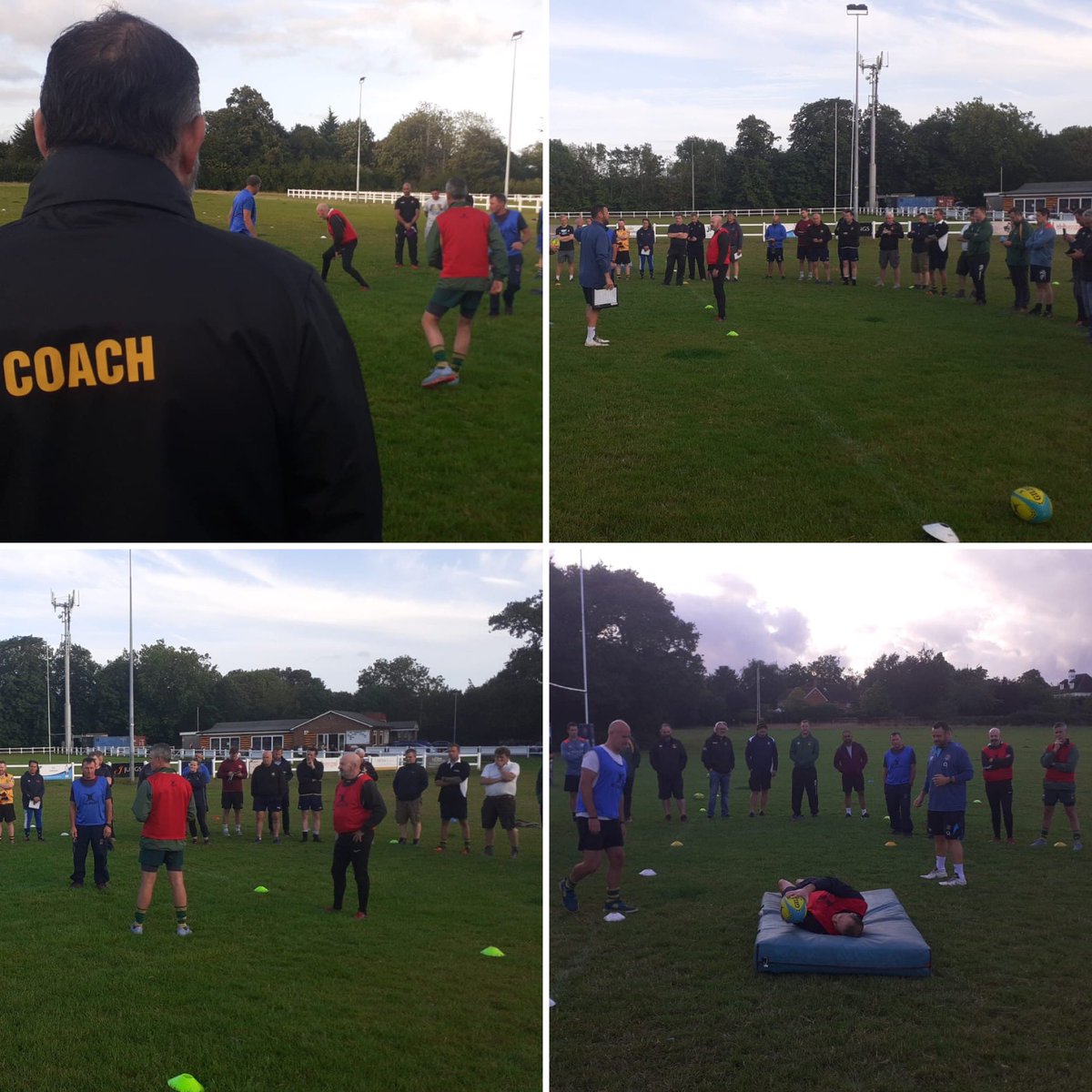rfuswestgamedev's tweet photo. Great #TackleSafe Clinic @beaconsfieldrfc last night with coaches and referees from @BucksRFUNews @BerksRFU 
@OxfordshireRFU @MiddlesexRFU @hertsrugby @EastMidsRugby 

Some great content shared about #tackleheight #ballcarrier #activate

Thanks to all involved

@RFU
@RFU_GameDev https://t.co/NTrZ8yc0t0