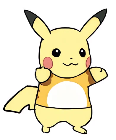 check out this pikachu from the let's go pikavee artbook