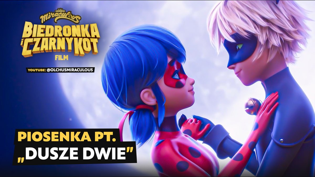 olchusmlb's tweet photo. MIRACULOUS FILM | piosenka „Dusze dwie” już dostępna! #MiraculousFilm
Wraz ze studiem PRL przychodzimy do was z piosenką z filmu Miraculous pt. „Dusze dwie”. Zapraszam do przesłuchania, komentowania i udostępniania! 

🎵https://t.co/a4pm5xSaMv https://t.co/xV8RJNO1mW