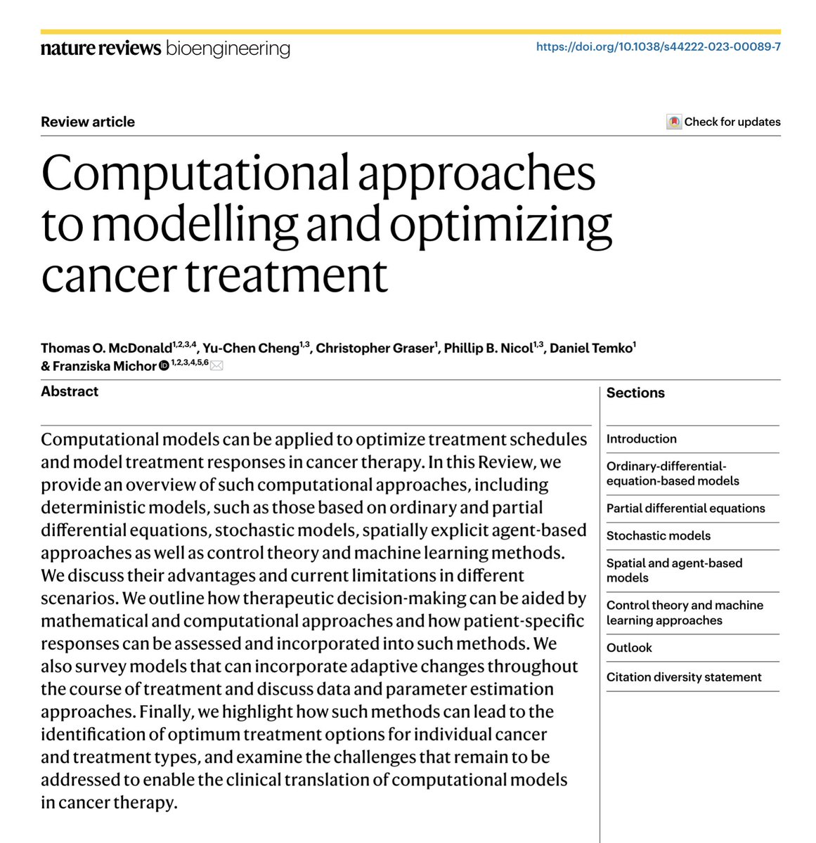 mathoncbro's tweet photo. "Computational approaches to modelling and optimizing cancer treatment"

a #mathonco review

https://t.co/9TY0TgPeKm https://t.co/mguULRZANY