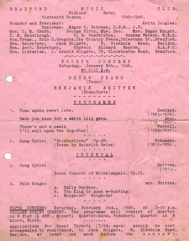 The Britten Pears Archive tweet media