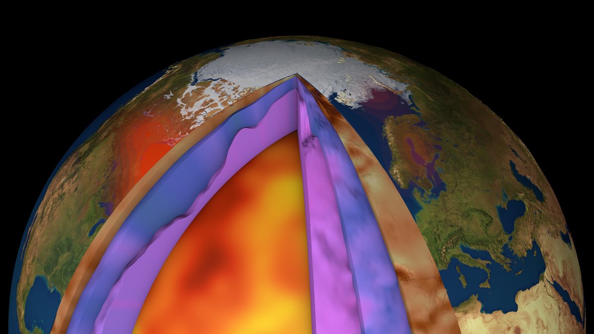 #DYK Earth has a squishy interior? Not like mochi 🍡

Due to high temperatures and pressures, Earth’s interior has a semi-solid or squishy consistency. This allows the mantle to flow and move over geological timescales - causing plate tectonics, volcanic activity and earthquakes.