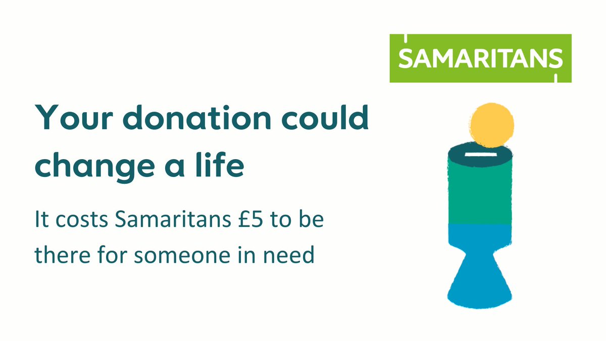 Your donation will help us continue to reach those who are struggling to cope. No donation is too small Donate at samaritans.org/donate-now/or directly to Samaritans Ireland at: idonate.ie/donation_widge…