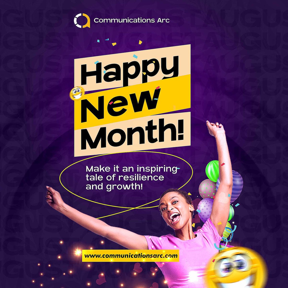CommsArc's tweet photo. Happy New month 🎉 https://t.co/RAf7SZGGTn
