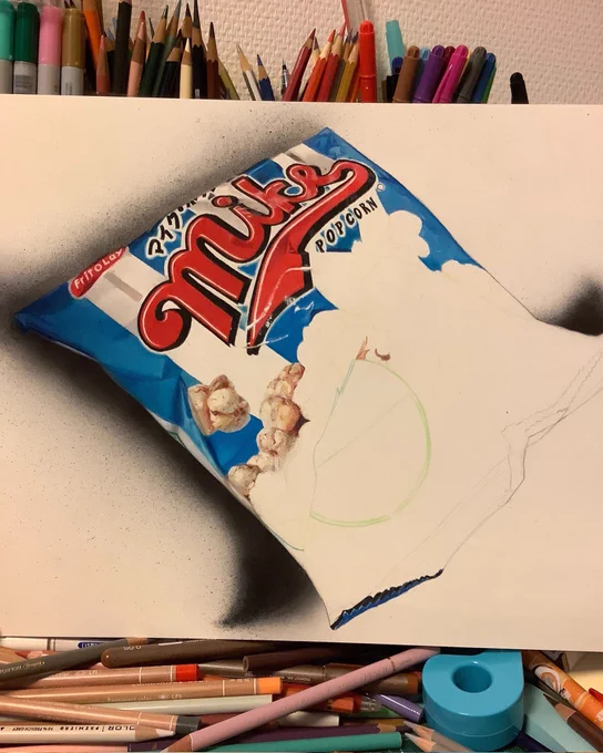 アナログに見えないような絵描きたくて高校生から地道に頑張ってるから応援して!