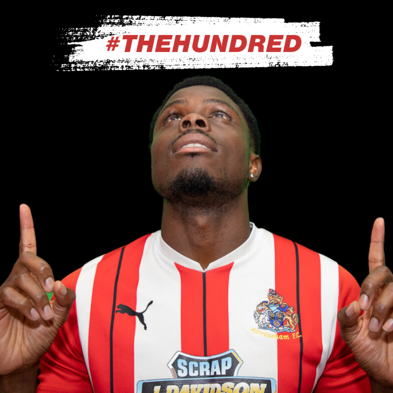 altrinchamfc's tweet photo. 𝐓𝐡𝐞 𝐂𝐨𝐮𝐧𝐭𝐝𝐨𝐰𝐧 𝐢𝐬 𝐨𝐧.
𝟏𝟎𝟎 𝐇𝐨𝐮𝐫𝐬. 
𝟏𝟎𝟎 𝐒𝐞𝐚𝐬𝐨𝐧 𝐓𝐢𝐜𝐤𝐞𝐭𝐬.

Help us get 100 more season ticket holders before the new @TheVanaramaNL season kicks off at 3pm on Saturday. 

Do you accept the challenge? ⤵️

#TheHundred