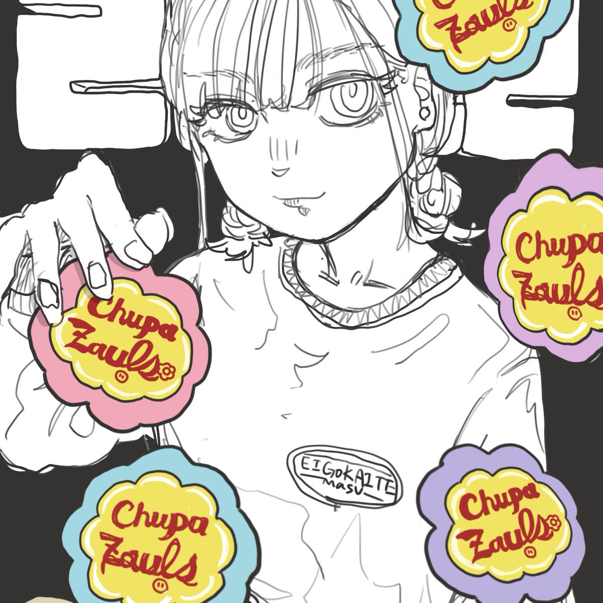 tpi_o's tweet photo. 鍵にあげてた絵 https://t.co/FaPIeEKWCs