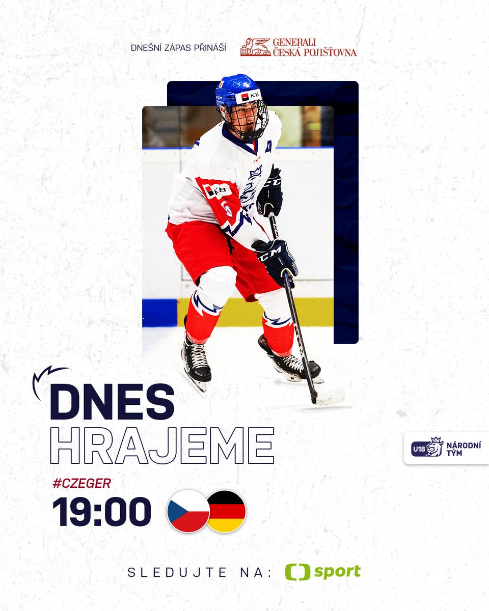 Nabitý program pokračuje! 🙌 Už dnes se o další body popereme s výběrem Německa. 🇩🇪 Zápas můžete živě sledovat na <a href="/sportCT/">ČT sport</a> 👀

📲: ceskyhokej.cz/clanky/hlinka-…

#HlinkaGretzkyCup | <a href="/HlinkaMemorial/">Hlinka Gretzky Cup</a>