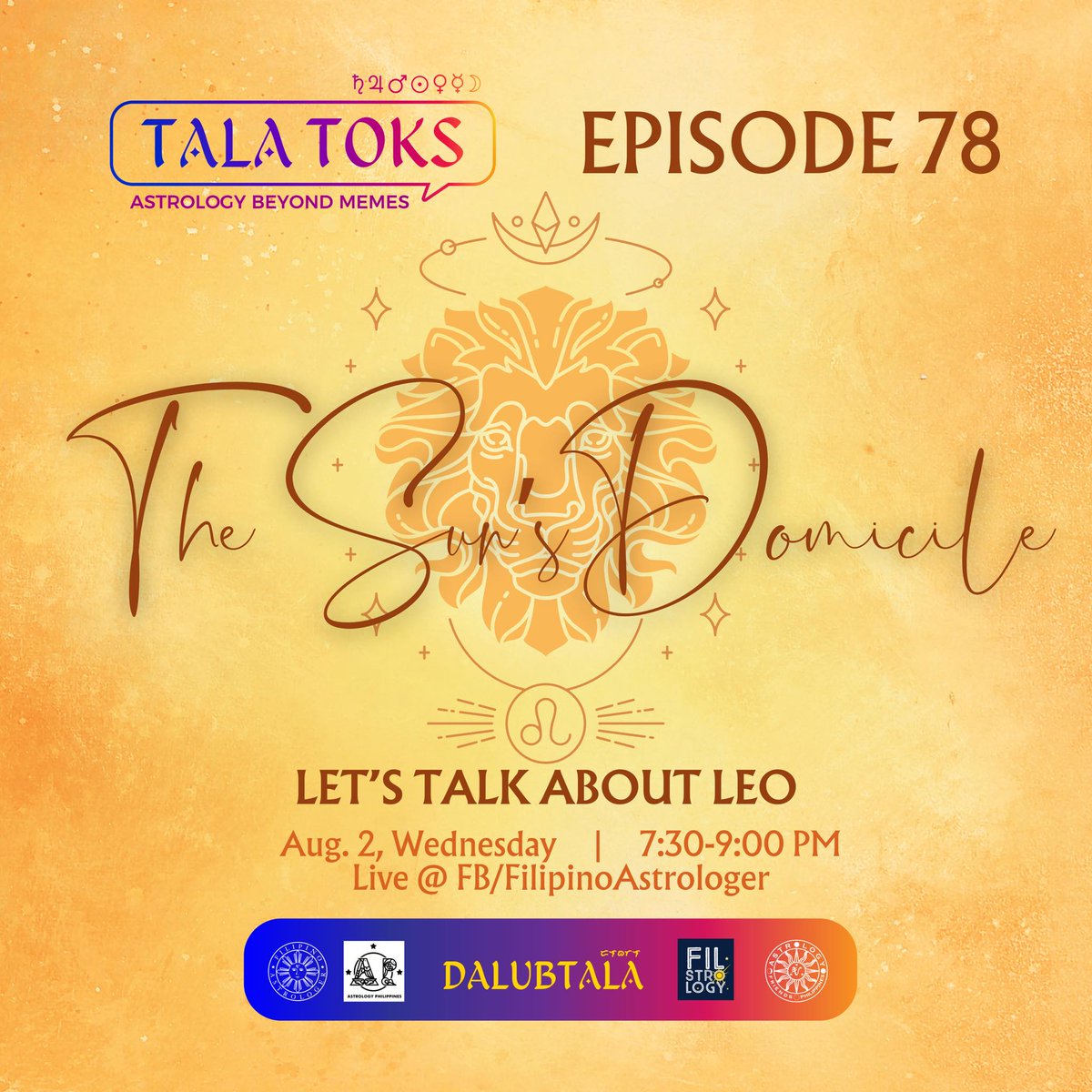 FilipinoAstro's tweet photo. Join us as we embark on a celestial journey to uncover the enigmatic &amp; radiant world of #Leo, the regal lion of the zodiac. delving into the traditional aspects that define this fiery sign &amp; discovering the fascinating traits that make Leos truly unique. #Talatoks #AstrologyPh https://t.co/lBKeoXa2Xy