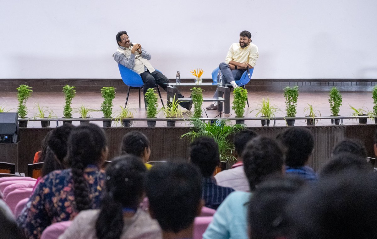 Alumni_Gitam's tweet photo. Howdy, alumni! 🤠

Our student induction program on July 28th, 2023 featured remarkable alumni speakers, O. Naresh Kumar and Jignesh Talasila, who shared their inspiring experiences and post GITAM journeys. 

We express sincere gratitude to our alumni speakers.

@GITAMUniversity https://t.co/3U6AX93u3z