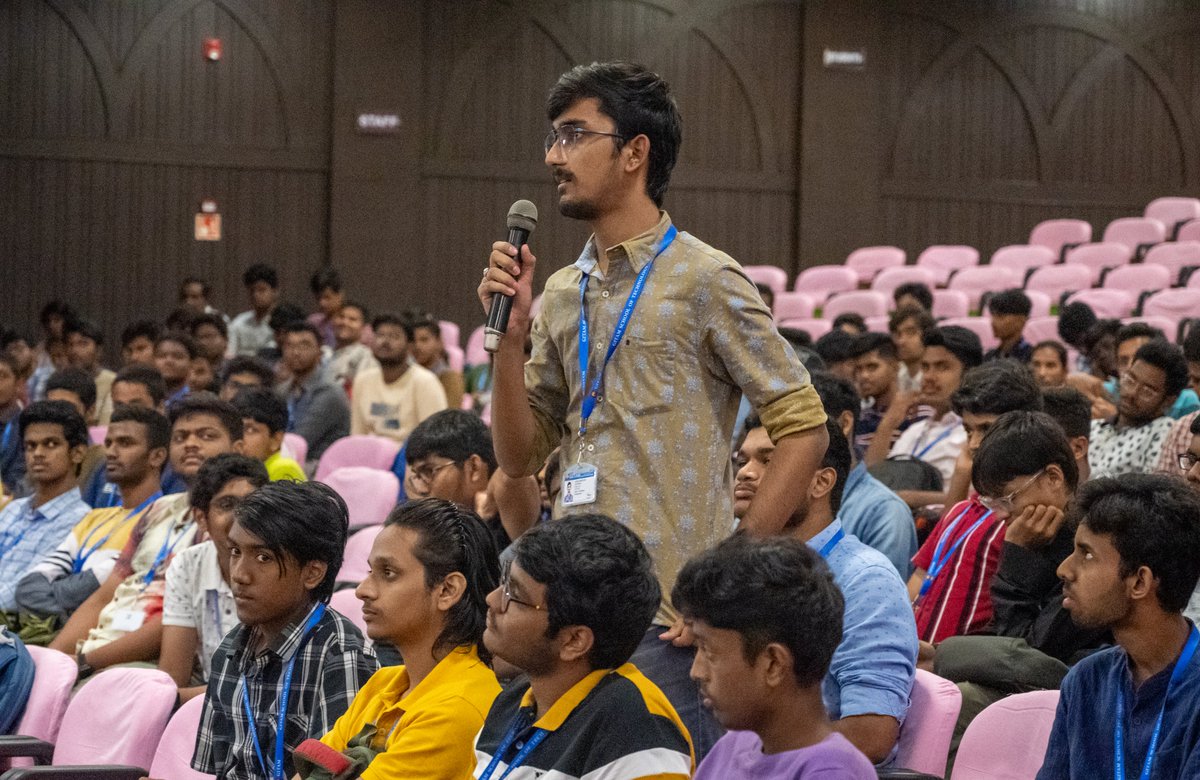 Alumni_Gitam's tweet photo. Howdy, alumni! 🤠

Our student induction program on July 28th, 2023 featured remarkable alumni speakers, O. Naresh Kumar and Jignesh Talasila, who shared their inspiring experiences and post GITAM journeys. 

We express sincere gratitude to our alumni speakers.

@GITAMUniversity https://t.co/3U6AX93u3z