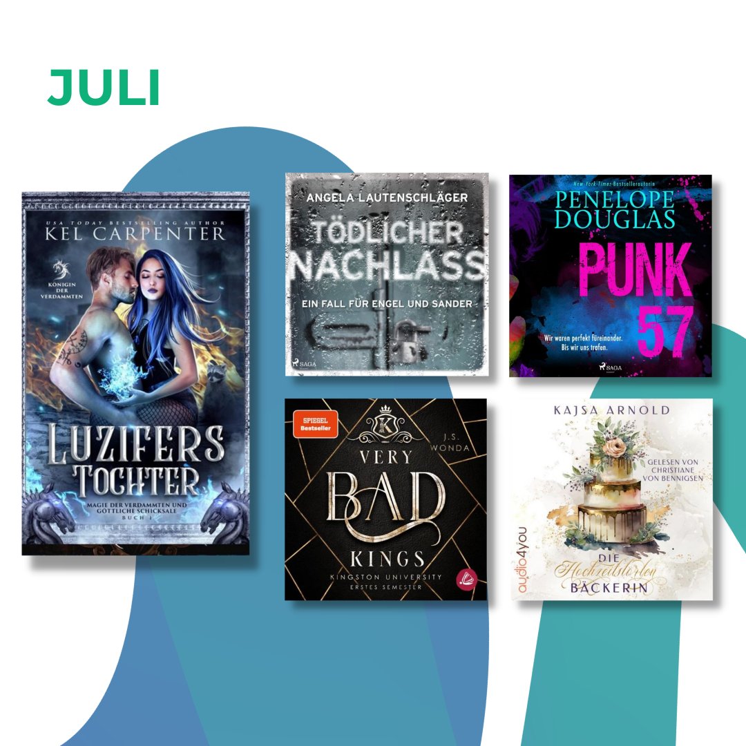 Neuer Monat, neue Bestseller!
Das sind die beliebtesten Bücher aus dem Juni! 📚

Finde jetzt deine neuen Lieblinge: legimi.de/e-books/?filte…

#ebooks #hörbuch #legimi #lesen #bestseller