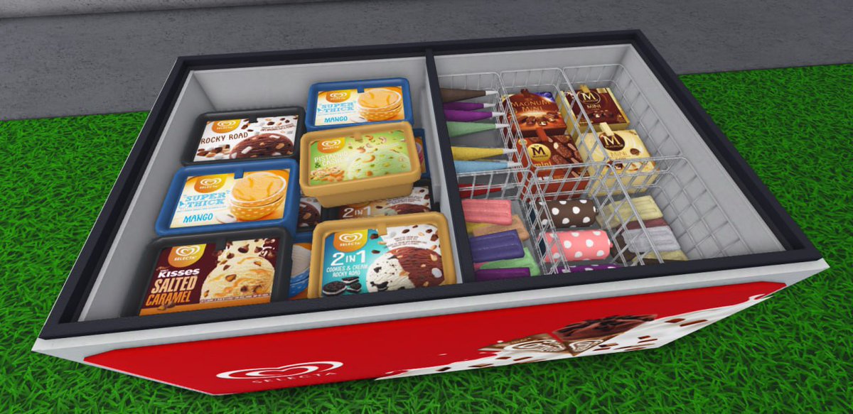 VaierousBX's tweet photo. Anyone up for ice cream? Here's my latest creation for my town's 7-Eleven.

#Bloxburg #BloxburgBuilds https://t.co/aKtE2Y1jw7