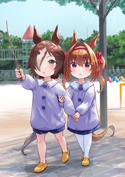 先月描いた絵を晒し忘れてたので #ウマ娘