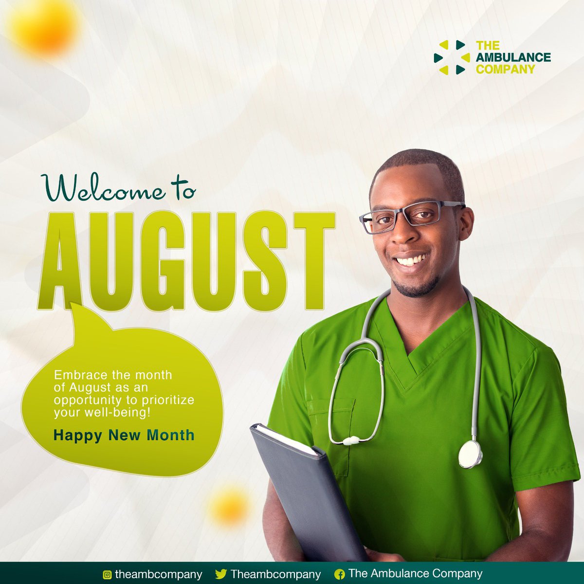 Theambcompany's tweet photo. Hello August🥳! Thank you for making the previous month amazing! 

We're excited to serve you with excellence and dedication throughout this month and beyond.

We wish you all a happy new month🎊.

#happynewmonth #helloaugust #2023 #8thmonth #ambco #emergencyresponders https://t.co/y9UUDZDW25