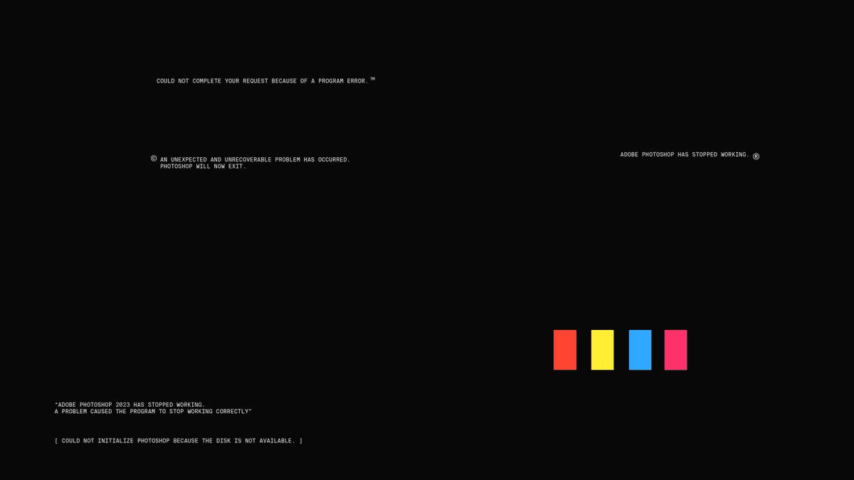 SesoHQ's tweet photo. For my graphic designers,

Decided to make some custom desktop wallpapers for designers. Featuring some fun ideas I had -

Enjoy,
https://t.co/9vI9skpIiU https://t.co/ZfBRuQm98B