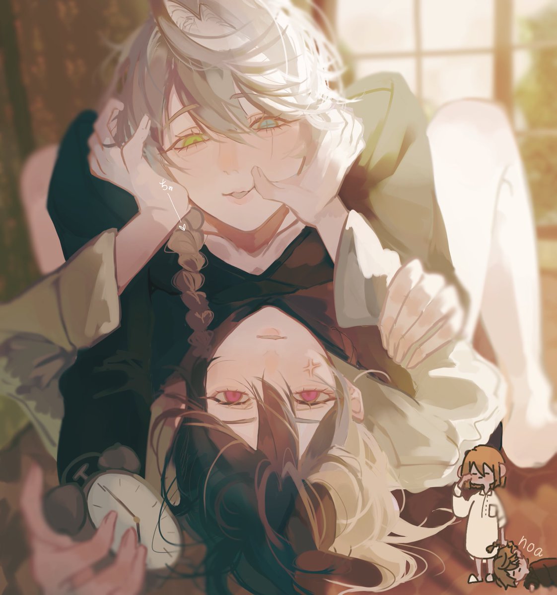 noano_120's tweet image. おはようのちゅーしたいゴーゴリとドス
 #BSD