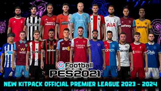 FULL Premier League Kitpack - Season 2023/24 for PC 