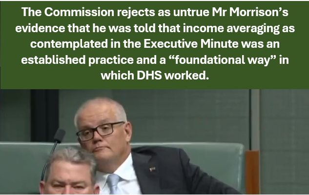 catrollison's tweet image. Yesterday Bill Shorten made reference to one of Catherine Holmes&apos; more damning findings against Scott Morrison in the #RobotdebtRC report: