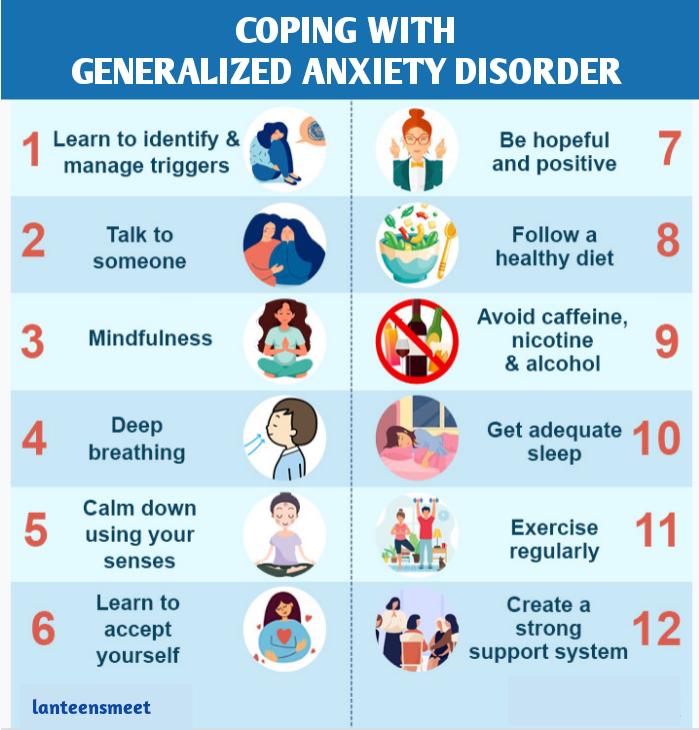 lan_teens's tweet photo. As the name implies, generalized anxiety disorder is characterized by excessive, ongoing anxiety about things in such a way that they affect your day-to-day activities.

https://t.co/c9OKv5BABt https://t.co/aNpeteAqWa