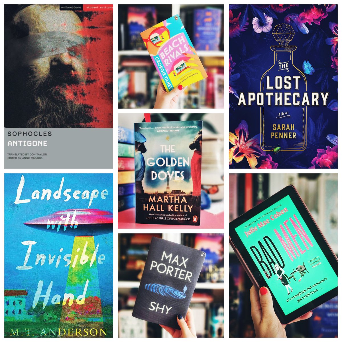 WhatKatysRead's tweet photo. I read some brilliant books in July! Here's my #JulyReadingWrapUp with all the great books I read! 🥰📚 Let me know if you read any of the same ones 😊 my favourites were definitely The Lost Apothecary and The Golden Doves 📚
#BookTwitter https://t.co/Ak49FXLhpn