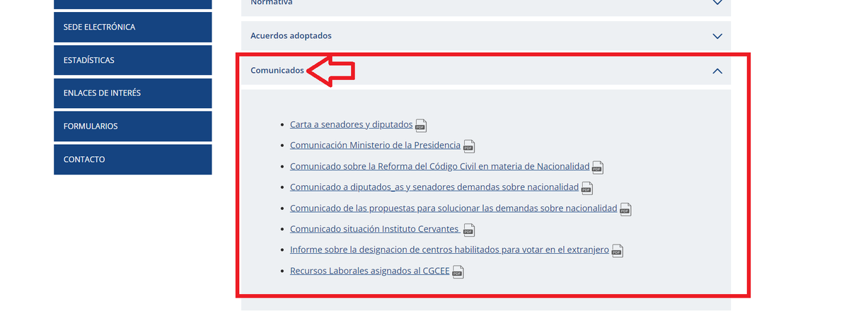 CGCEE_VIII's tweet image. 🔴ACUERDOS II PLENO VIII MANDATO

📌Puedes consultar los #acuerdos tomados en el II Pleno del VIII mandato del CGCEE en el apartado de #Comunicados de nuestra página web

➡️inclusion.seg-social.es/web/ciudadania…