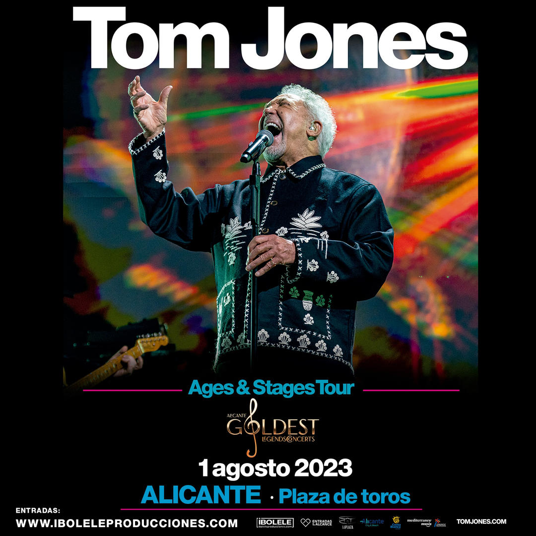 MTebarA's tweet photo. ⌚️Tonight 22:00h!
💬Sir #TomJones hará parada en el recomendable festival #Goldest, en la recta final de su gira #AgesAndStages
🎫66 € (grada)/agotadas (pista)
☑️Con 6 décadas en actividad, 41 discos de estudio y 83 años, El Tigre de Gales debería sobresalir en cualquier agenda https://t.co/BPbz42vRA2
