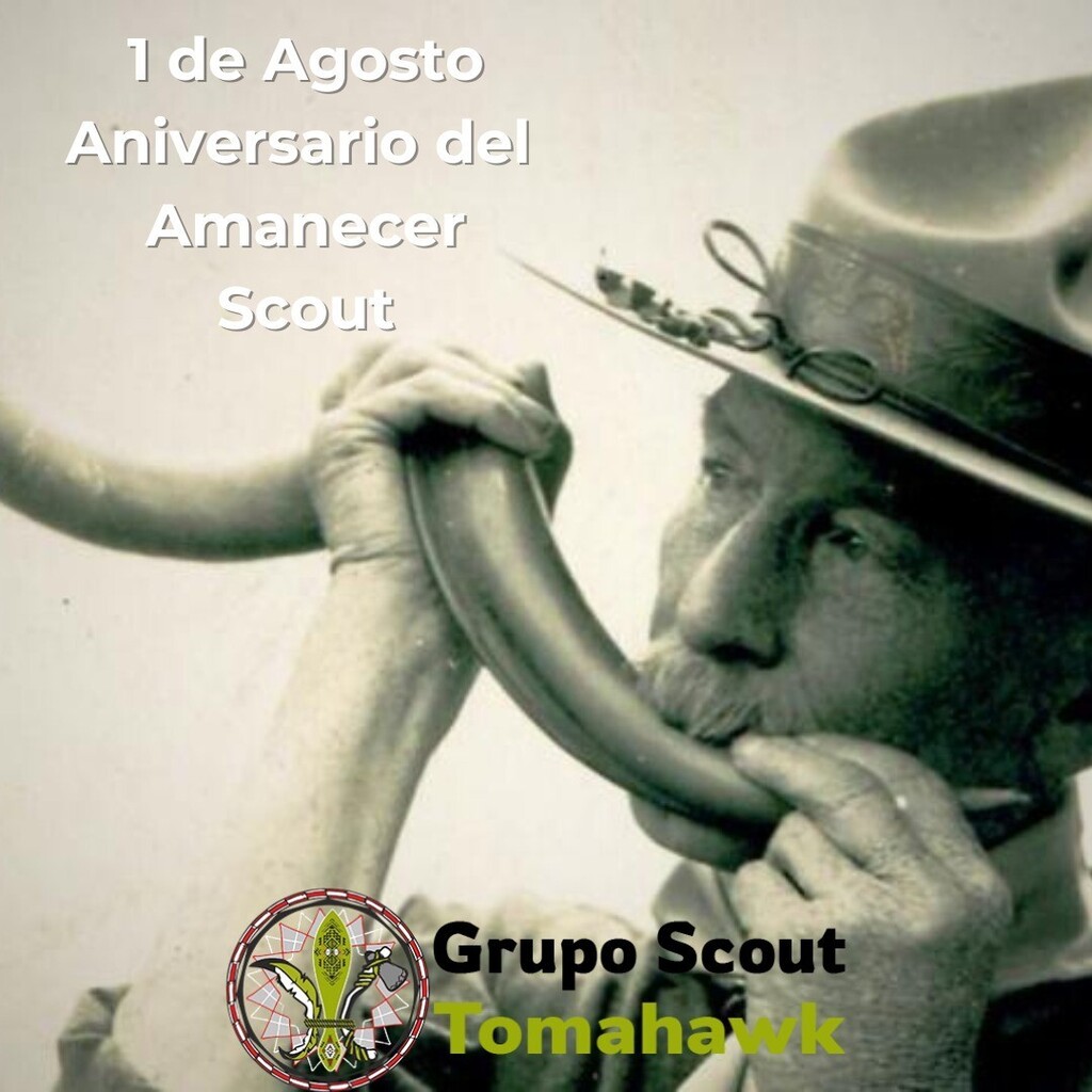gstomahawk's tweet photo. 1 de agosto de 1907 - 1 de agosto de 2023
116 aniversario del “Amanecer Scout”⚜️

El 1 de Agosto de 1907 a las 8 de la mañana el Fundador del Movimiento Scout Robert Baden Powell se paró frente al campamento he hizo sonar el cuerno de kudú en la Isla de … https://t.co/UGewux3hi6 https://t.co/MC7gs4EXnJ